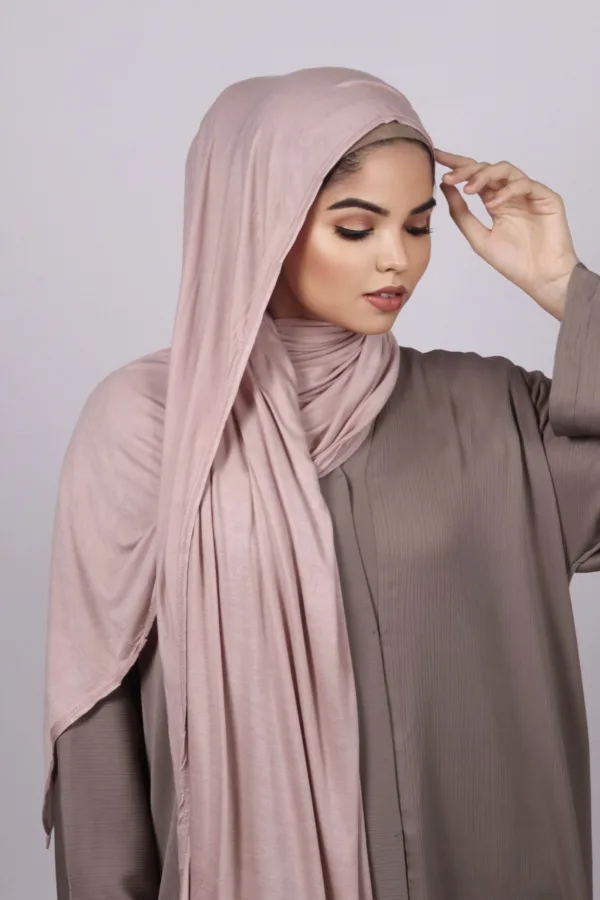 Milk Rose Classic Jersey Hijab - Image 2
