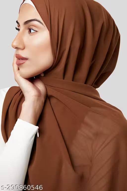 Georgette Chiffon Hijab - Image 3